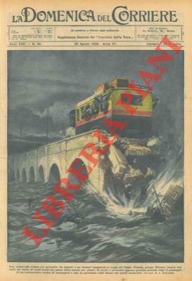BELTRAME A. - - In seguito a un furioso temporale le acque del fiume Vizzola, presso Teramo, hanno travolto un tratto di venti metri del ponte della strada per Ascoli, sfiorando la tragedia.