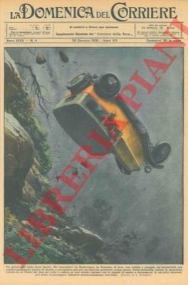 BELTRAME A. - - Radicofani. Di sera con nebbia e pioggia, un'automobile precipitava gi per un burrone profondo trenta metri: tutti incolumi.