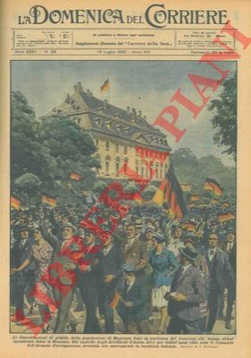 BELTRAME A. - - Le dimostrazioni di giubilo della popolazione di Magonza dopo la partenza dei francesi.