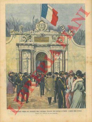 BELTRAME A. - - Grande banchetto offerto dal Presidente della Repubblica francese a Tolone.