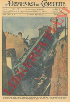 BELTRAME A. - - In pieno abitato una vettura elettrica, uscita dai binari in una curva, precipita da otto metri; nove morti.