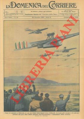 BELTRAME A. - - Come s' iniziato il volo dei dodici idrovolanti verso il Brasile.