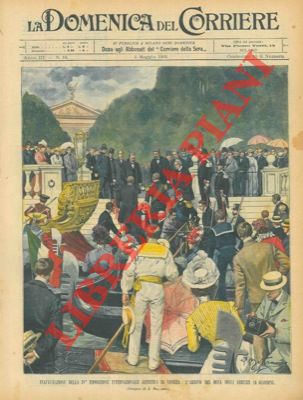 BELTRAME A. - - Inaugurazione della IV Mostra Internazionale Artistica di Venezia. L'arrivo del Duca degli Abruzzi.