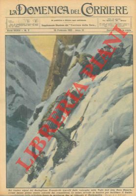 BELTRAME A. - - Recupero delle salme dei ventun alpini morti per le valanghe nella valle dell'Alta Dora Riparia.