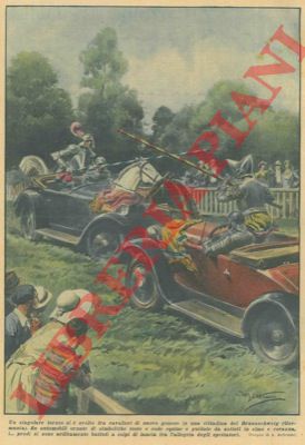 BELTRAME A. - - Singolare torneo fra cavalieri di un nuovo genere in Germania.