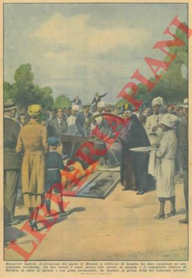 LOMBARDI A. - - In occasione dell'elevazione del paese di Hendon a sobborgo di Londra un bue intero  stato messo allo spiedo e il  sindaco ha tagliato la prima fetta.