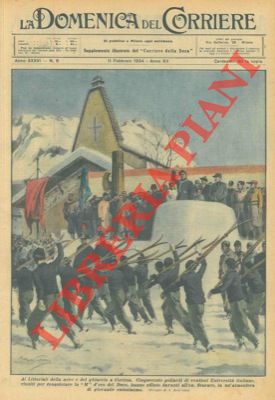 BELTRAME A. - - A Cortina cinquecento goliardi di ventisei Universit italiane si sono riuniti per conquistare la 'M' d'oro del Duce, sfilando davanti all'on. Starace.