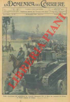 BELTRAME A. - - Il Duce passa in rivista le forze armate di Roma.