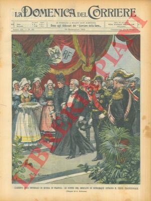 BELTRAME A. - - L'arrivo degli imperiali di Russia in Francia.