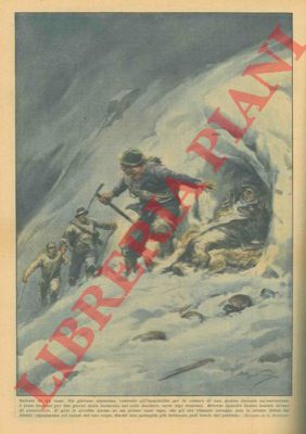 BELTRAME A. - - Un alpinista, costretto all'immobilit per la rottura di una gamba  stato bloccato per due giorni da una tormenta. Salvo per merito del suo cane lupo.