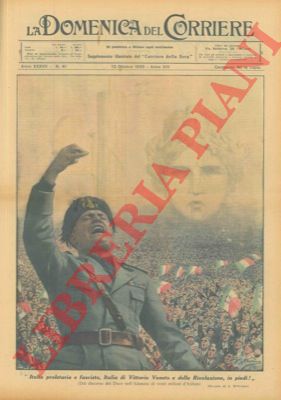 BELTRAME A. - - Il discorso del Duce davanti a 20 milioni di italiani :
