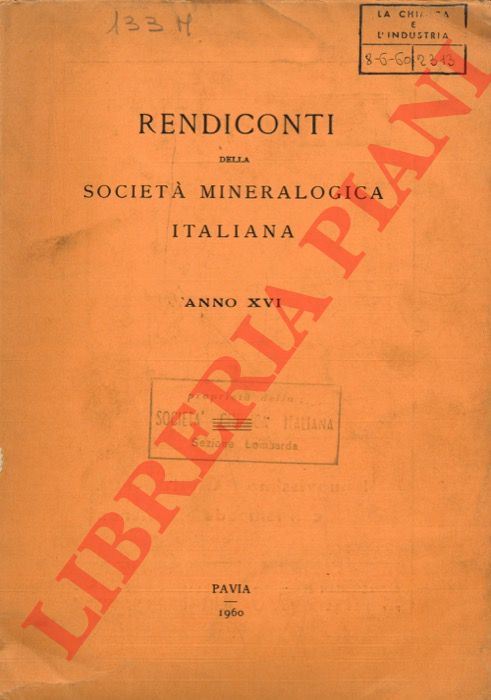 BIANCHINI A. - SALVADORI L. - ZUFFARDI P. - - Contributo alla conoscenza del giacimento di Montevecchio : gli elementi accessori della galena. Nota 1a : Studio statistico dei mercantili.- Nota 2a : Studio statistico di campioni prelevati nel giacimento.