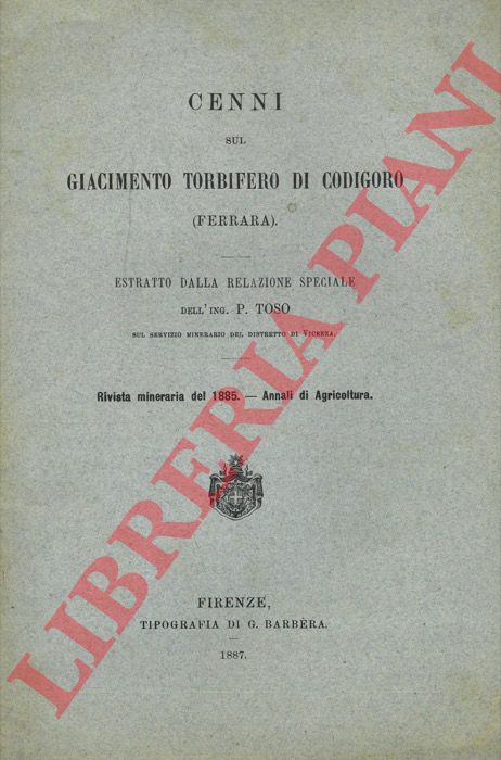 PENTA Francesco - - Studi geominerari e geotecnici dal 1937 al 1941.