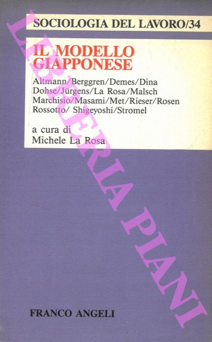 (LA ROSA Michele) - - Il modello giapponese.
