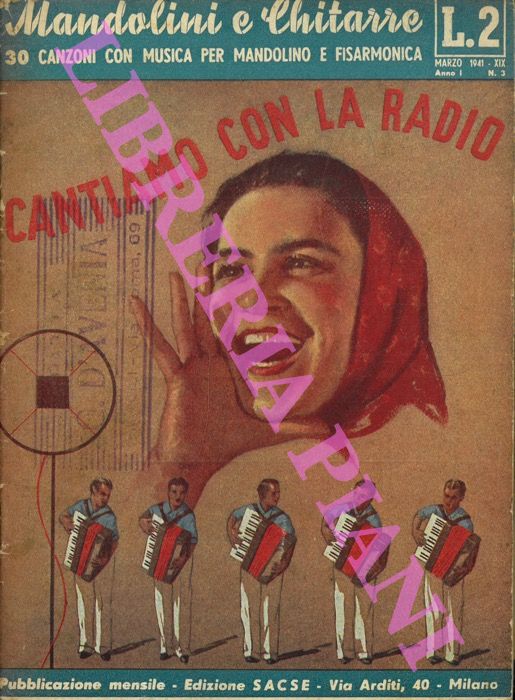 - - Mandolini e chitarre. 30 canzoni con musica per mandolino e fisarmonica