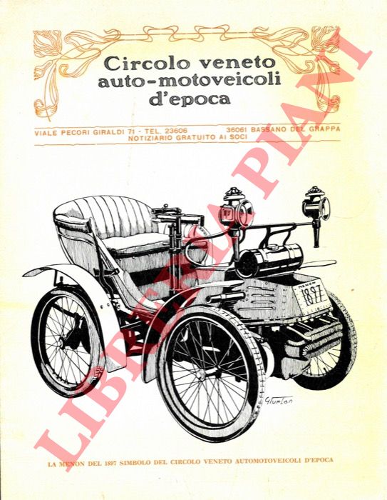 - - Circolo veneto auto-motoveicoli d'epoca.