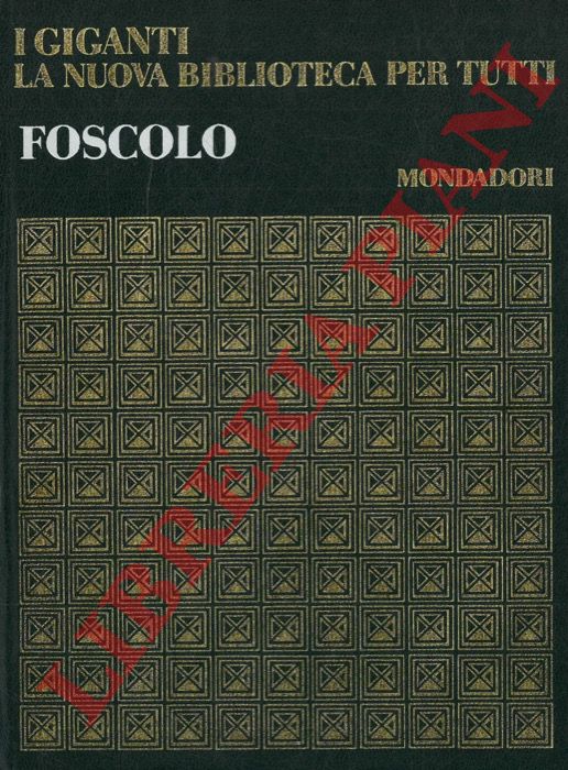 - - Ugo Foscolo.