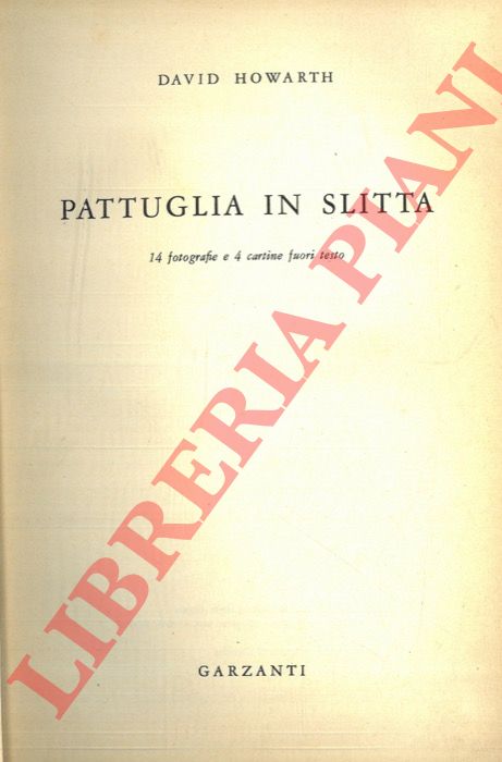 HOWARTH David - - Pattuglia in slitta.