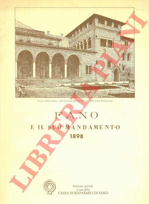 STRAFFORELLO Gustavo - - Fano e il suo mandamento.