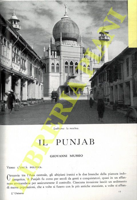 MUSSIO Giovanni - - Il Punjab.
