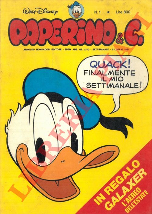 DISNEY Walt - - Paperino & c.