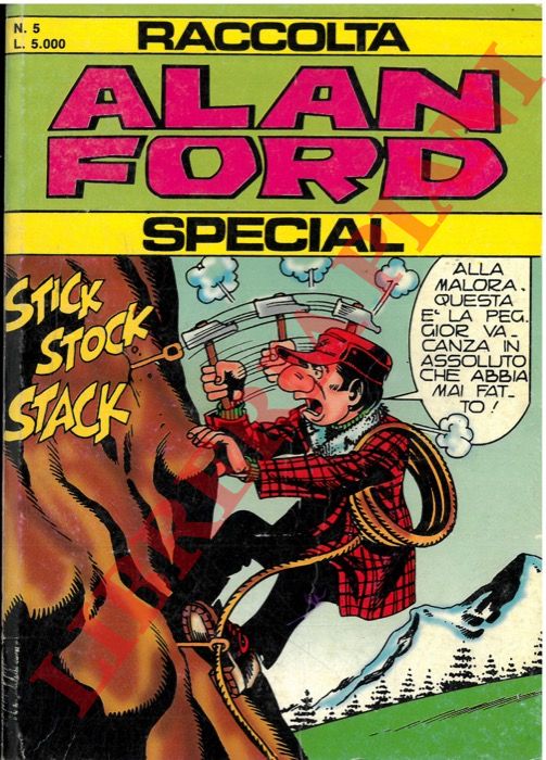 BUNKER Max - - Raccola Alan Ford Special 5.