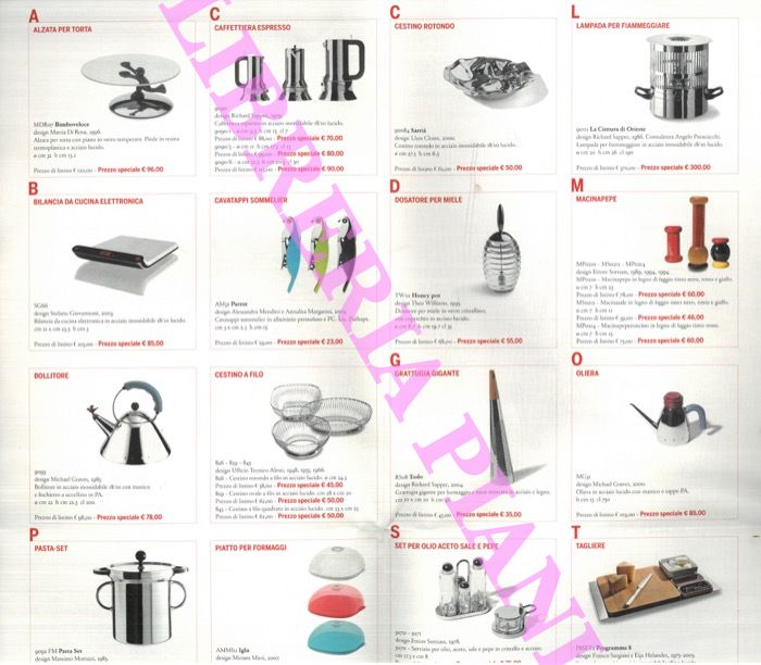 ALESSI - - Dizionario enciclopedico della cucina Alessi.