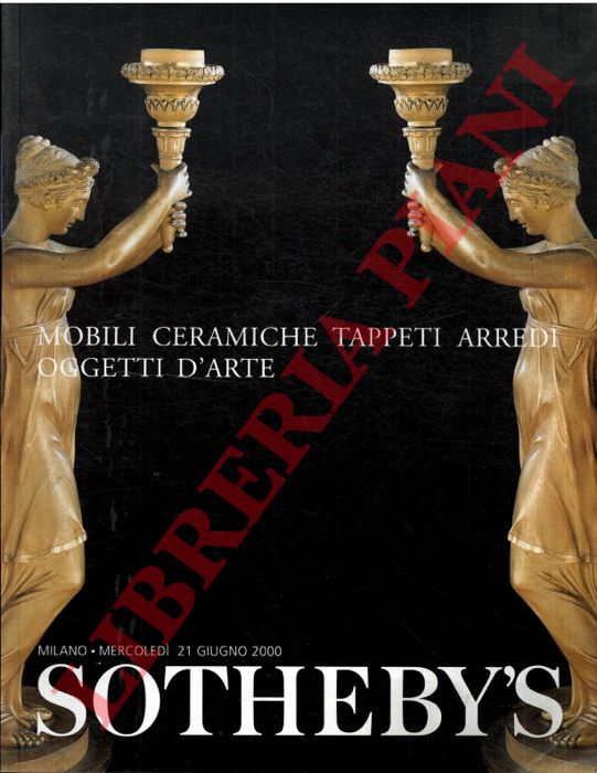 Sotheby's Milano - - Mobili Ceramiche Tappeti Oggetti d'arte.