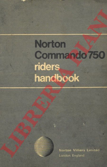 Norton - - Norton Commando 750. Riders handbook.