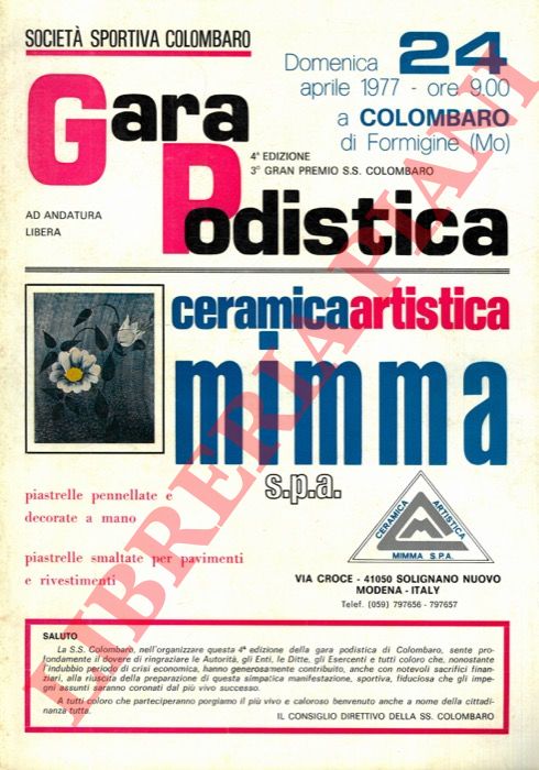 Soc. Sportiva Colombaro - - Gara podistica.