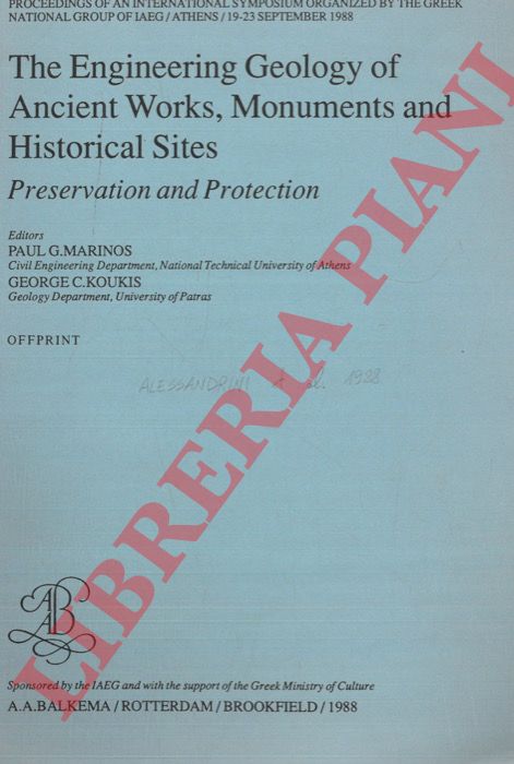 ALESSANDRINI G, BONECCHI R., BROGLIA E., BUGINI R., NEGROTTI R., PERUZZI R., TONIOLO L. - - Les colonnes de San Lorenzo (Milan, Italie): identification des matriaux, causes d'altration, conservation. Gologie de l'ingenieur applique aux travaux anciens, monuments et sites historiques.