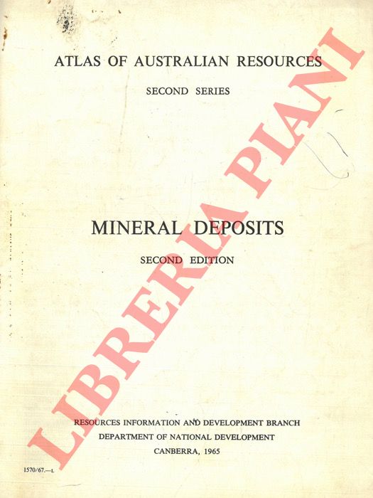 (McLeod I.R. - MIEZITIS Y.) - - Atlas of Australian Resources. Second Series. Mineral Deposits.
