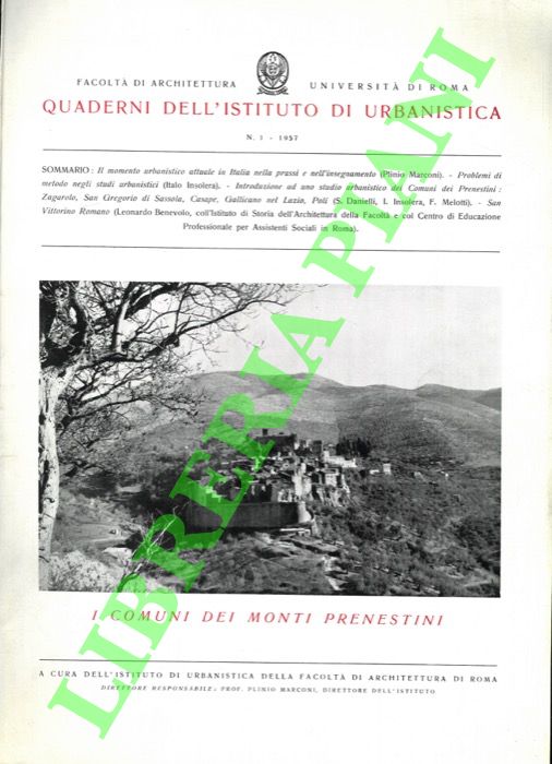 AA.VV. - - I Comuni dei Monti Prenestini.