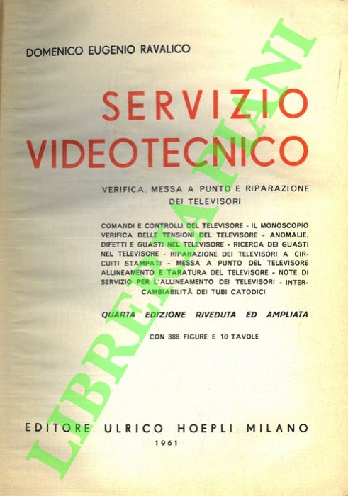 RAVALICO D.E. - - Servizio videotecnico.