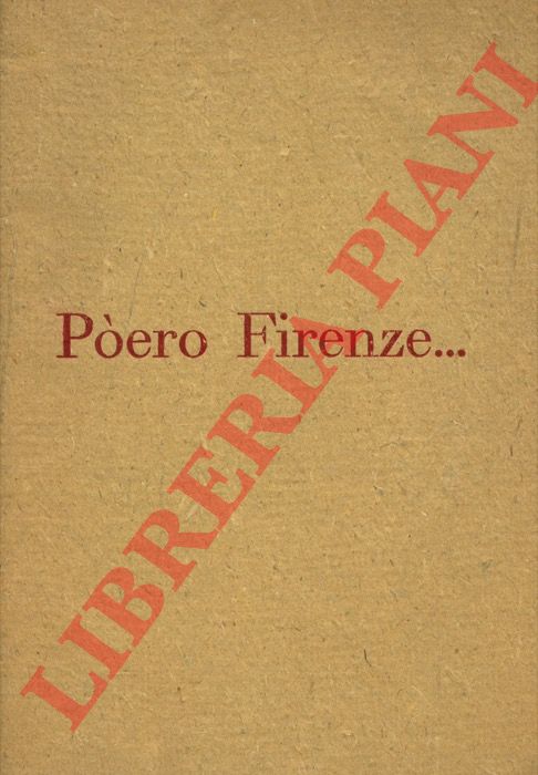 BERNARDINI Piero - - Pero Firenze ...