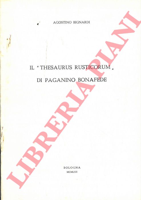 BIGNARDI Agostino - - Il 