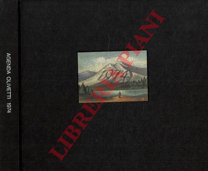 (SOAVI Giorgio) - - Agenda Olivetti 1974, artista Paul Davis