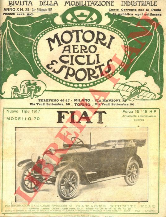 - - Motori aero cicli & sports.