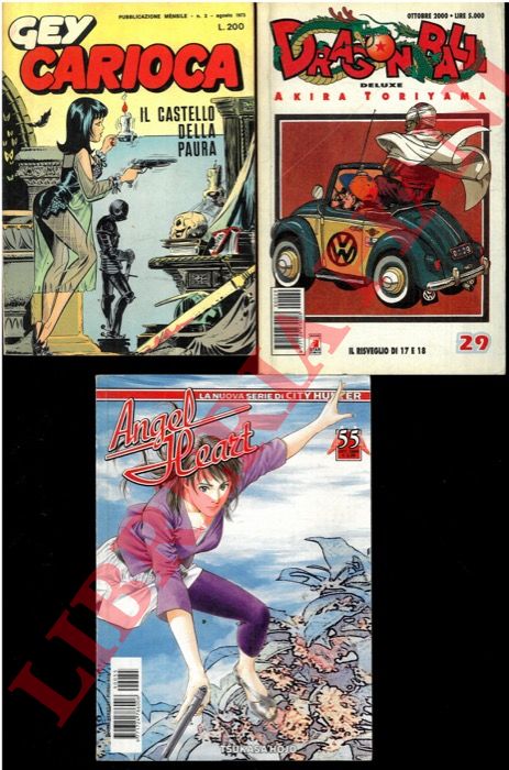 - - Gey Carioca - Dragon Ball = Angel Heart. La nuova serie di City Hunter.