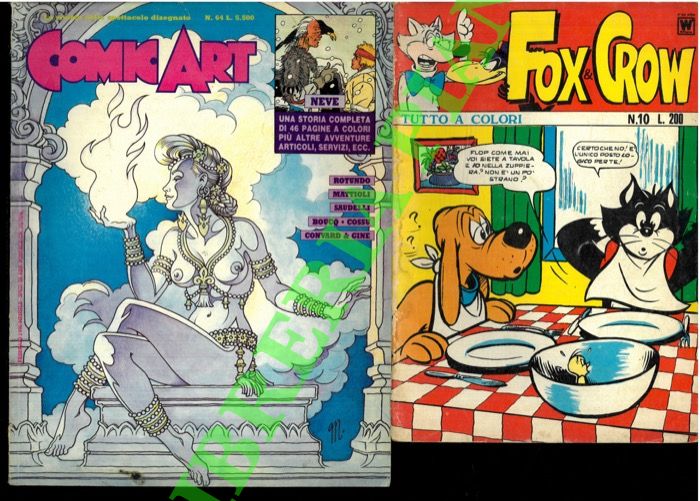 - - Art attack magazine - Il giornalino - Fix & fox - Fox & crow - Best of Les foot maniacs - Comic Art.