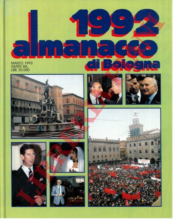 - - Almanacco di Bologna. 1992.