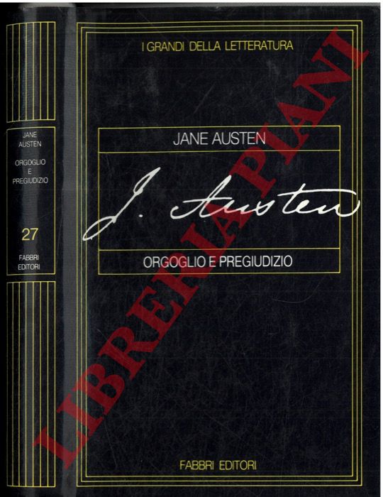 AUSTEN Jane - - Orgoglio e pregiudizio.