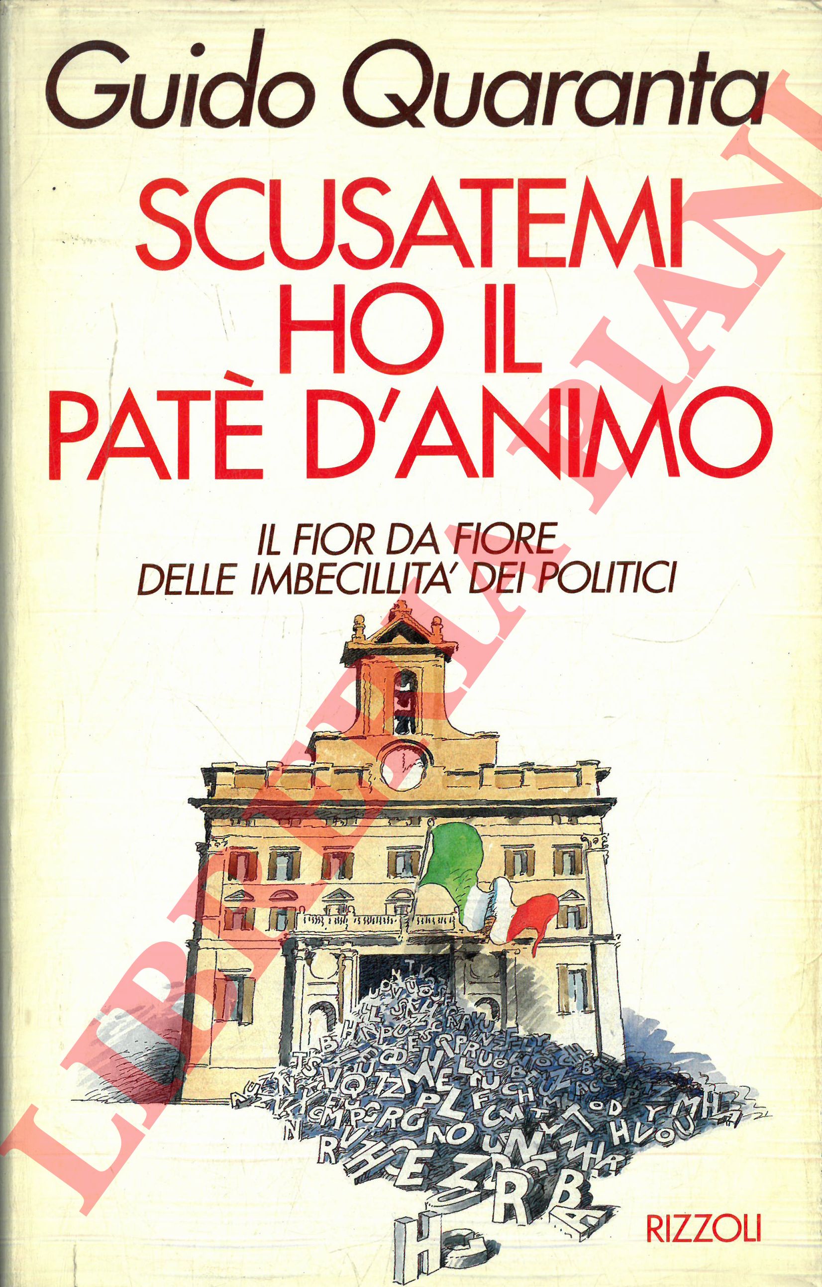 QUARANTA Guido - - Scusatemi ho il pat d'animo.