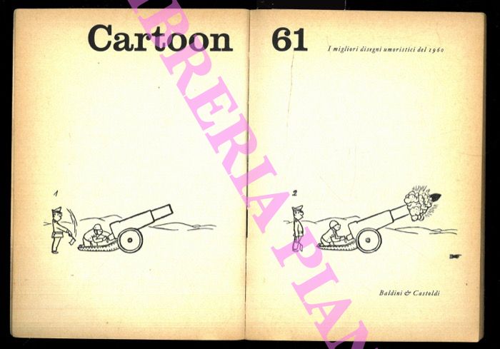 AA. VV. - - Cartoon 61. I migliori disegni umoristici del 1960.
