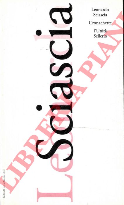 SCIASCIA Leonardo - - Cronachette.
