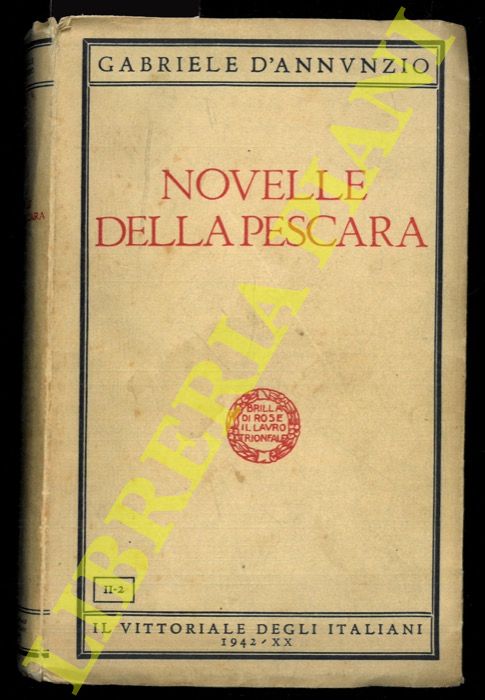 D'ANNUNZIO Gabriele - - Novelle della Pescara.