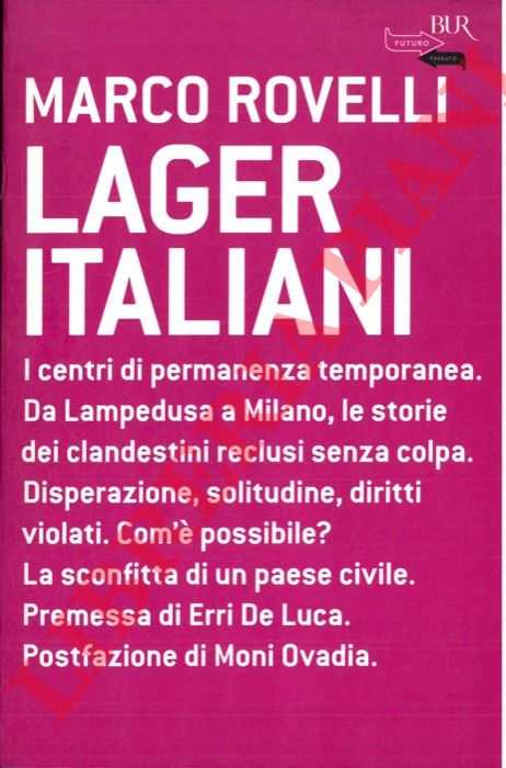 ROVELLI Marco - - Lager italiani.