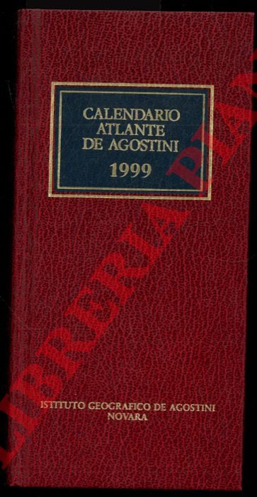 - - Calendario atlante De Agostini. 1999. Anno 95.