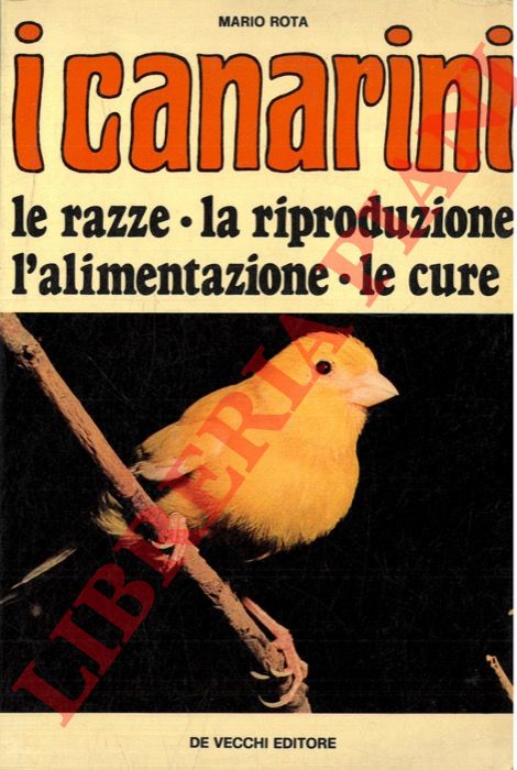 ROTA Mario - - I canarini. Le razze. La riproduzione. L'alimentazione. Le cure.