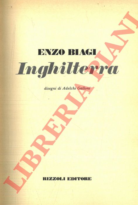 BIAGI Enzo - - Inghilterra.